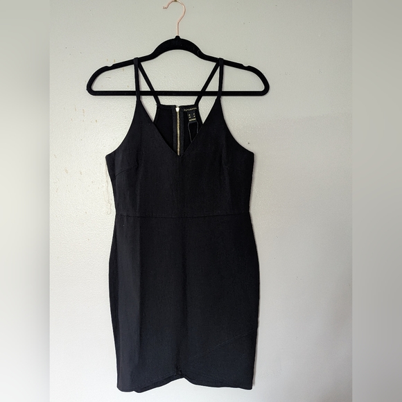 Revamped black mini bodycon - Picture 1 of 3